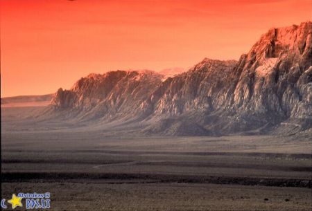 Sunset on the rocks