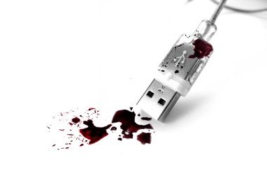 Kruvinas USB