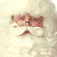 Kalėdų senelio veidas