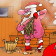 Santa saunoje